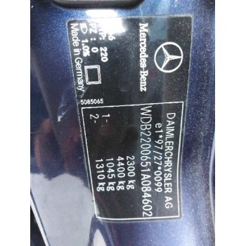 mercedes-benz clase s (w220, v220) del año 2000