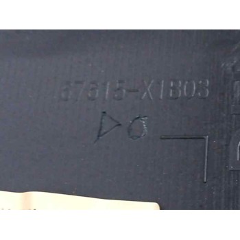 Recambio de guarnecido puerta delantera derecha para toyota prius 1.8 hybrid zvw50,zvw51,zvw50r referencia OEM IAM 67615X1B03  