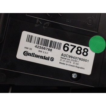 Recambio de sistema audio / radio cd para opel mokka 1.6 cdti dpf referencia OEM IAM 42356788 CONTROLES RADIO A2C9943760001