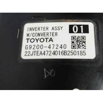 Recambio de inverter / converter para toyota prius 1.8 hybrid zvw50,zvw51,zvw50r referencia OEM IAM G920047240  