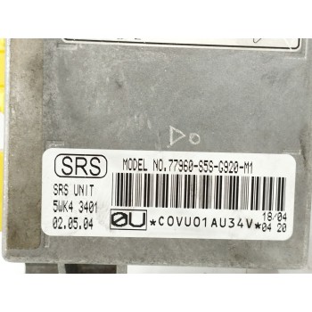 Recambio de centralita airbag para honda civic berlina 3 (ep1/2) 1.6 vtec cat (d 16 v 1) referencia OEM IAM 77960S5SG920M1 5WK43