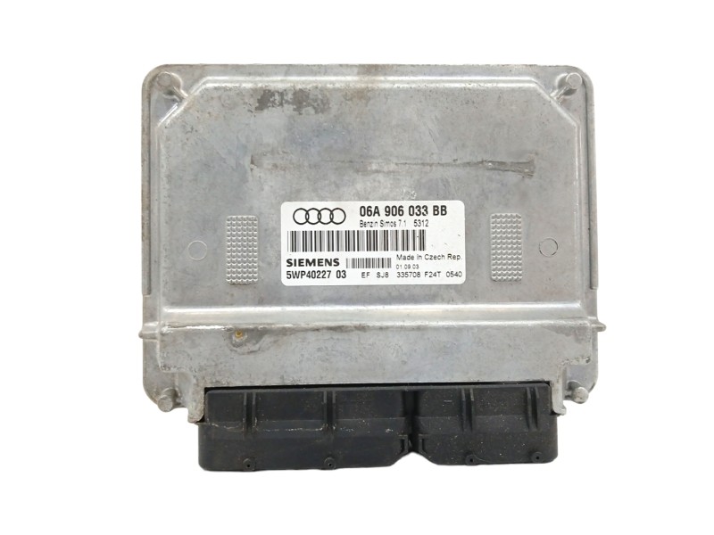 Recambio de centralita motor uce para audi a3 (8p) 1.6 referencia OEM IAM 06A906033BB 5WP4022703 