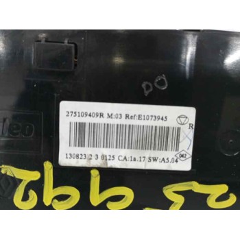 Recambio de mando climatizador para renault scenic iii 1.5 dci diesel fap referencia OEM IAM 275109409R E1073945 
