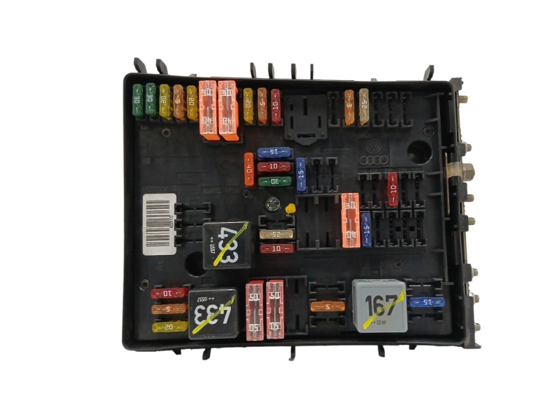Recambio de caja reles / fusibles para audi a3 (8p) 1.6 referencia OEM IAM 1K0937124H  