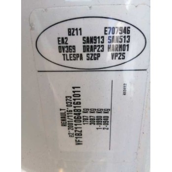 renault megane iii berlina 5 p del año 2012