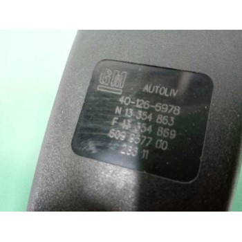 Recambio de enganche cinturon izquierdo para opel astra j sports tourer excellence referencia OEM IAM 13354863 TRASERO 