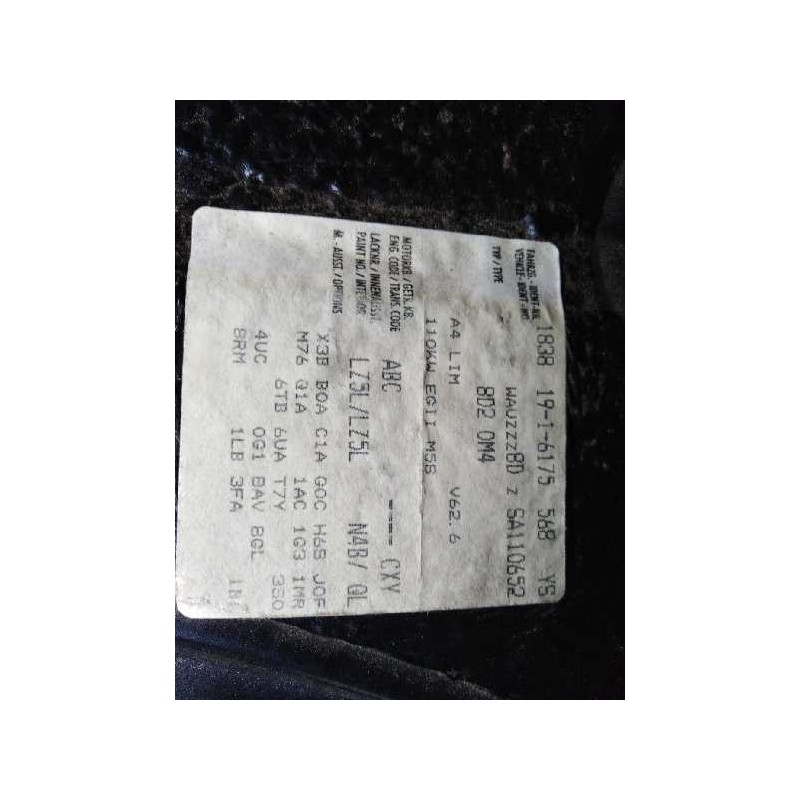 AUDI A4 B5 (8D2) 1995