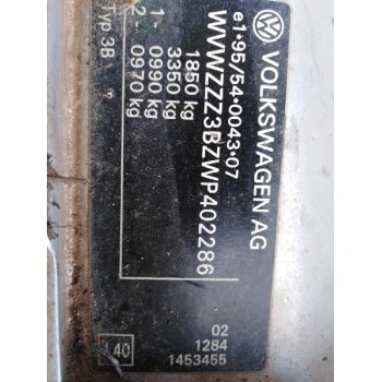 volkswagen passat berlina (3b2) del año 1998