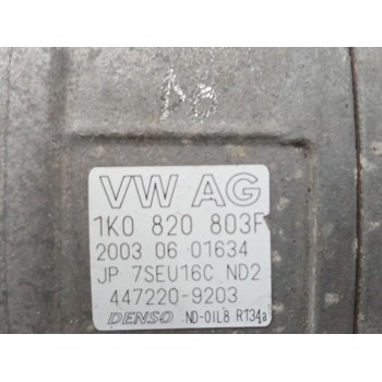 Recambio de compresor aire acondicionado para audi a3 (8p) 1.6 referencia OEM IAM 1K0820803F 4472209203 