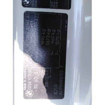 bmw serie 3 coupe (e92) del año 2007