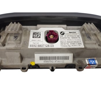 Recambio de pantalla multifuncion para bmw serie 3 touring (f31) 318d referencia OEM IAM 65506837128 OBSERVAR FOTO 