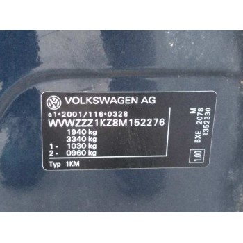 volkswagen jetta (1k2) del año 2008