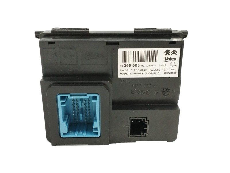 Recambio de modulo electronico para citroën c3 1.5 blue-hdi fap referencia OEM IAM 9836666580  