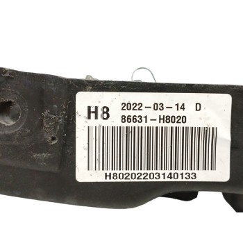 Recambio de refuerzo paragolpes trasero para kia rio (yb) 1.2 cat referencia OEM IAM 86631H8020  