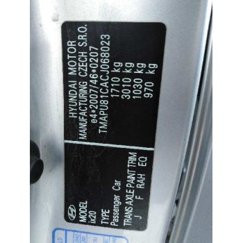 hyundai ix20 del año 2012