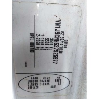 opel movano del año 2003