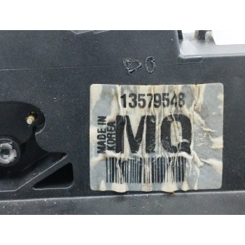 Recambio de cerradura puerta trasera derecha para opel mokka 1.6 cdti dpf referencia OEM IAM 13579548 VEHICULO INGLES 