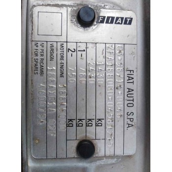 fiat punto berlina (188) del año 2002