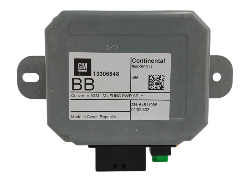 Recambio de modulo electronico para opel adam 1.4 16v referencia OEM IAM 13306648 5WK50311 Recambio de modulo electronico para opel adam 1.4 16v referencia OEM IAM 13306648 5WK50311