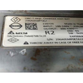Recambio de inverter / converter para renault megane e-tech suv ev40 (bnj2) referencia OEM IAM 296A05MP0E  