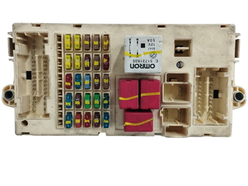 Recambio de caja reles / fusibles para fiat bravo (198) 1.9 8v jtd cat referencia OEM IAM 51786513  