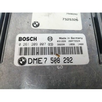 Recambio de centralita motor uce para bmw serie 3 berlina (e46) 316i edition exclusiv referencia OEM IAM 7508292 0261209007 