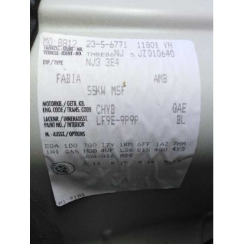 skoda fabia combi del año 2017