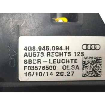 Recambio de piloto trasero derecho interior para audi a7 sportback (4ga, 4gf) 3.0 tdi quattro referencia OEM IAM 4G8945094H  