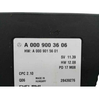 Recambio de modulo electronico para mercedes-benz clase gla (w156) 200 cdi referencia OEM IAM A0009003606  