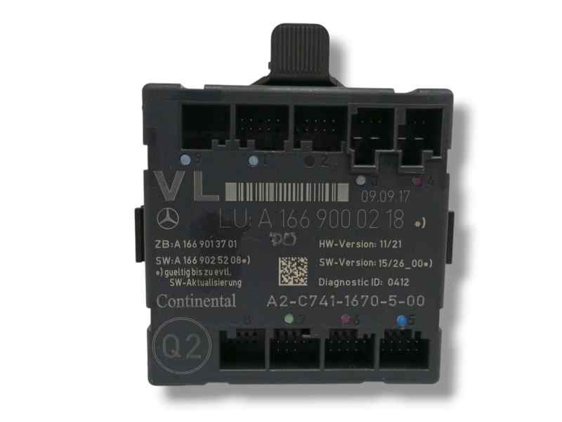 Recambio de modulo electronico para mercedes-benz clase gla (w156) 200 cdi referencia OEM IAM A1669000218 A2C7411670500 Recambio de modulo electronico para mercedes-benz clase gla (w156) 200 cdi referencia OEM IAM A1669000218 A2C7411670500