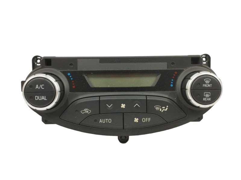 Recambio de mando climatizador para toyota yaris 1.5 16v cat (híbrido) referencia OEM IAM 75F206  