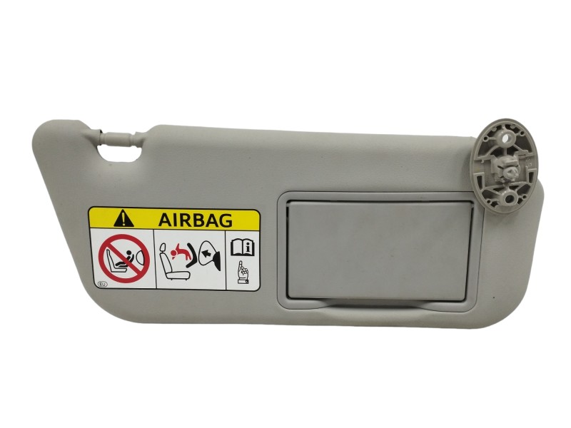 Recambio de parasol derecho para toyota yaris 1.5 16v cat (híbrido) referencia OEM IAM 743100DC91B0  