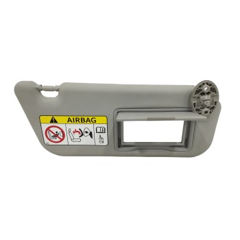 Recambio de parasol derecho para toyota yaris 1.5 16v cat (híbrido) referencia OEM IAM 743100DC91B0  