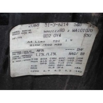 audi a4 berlina (b5) del año 1998