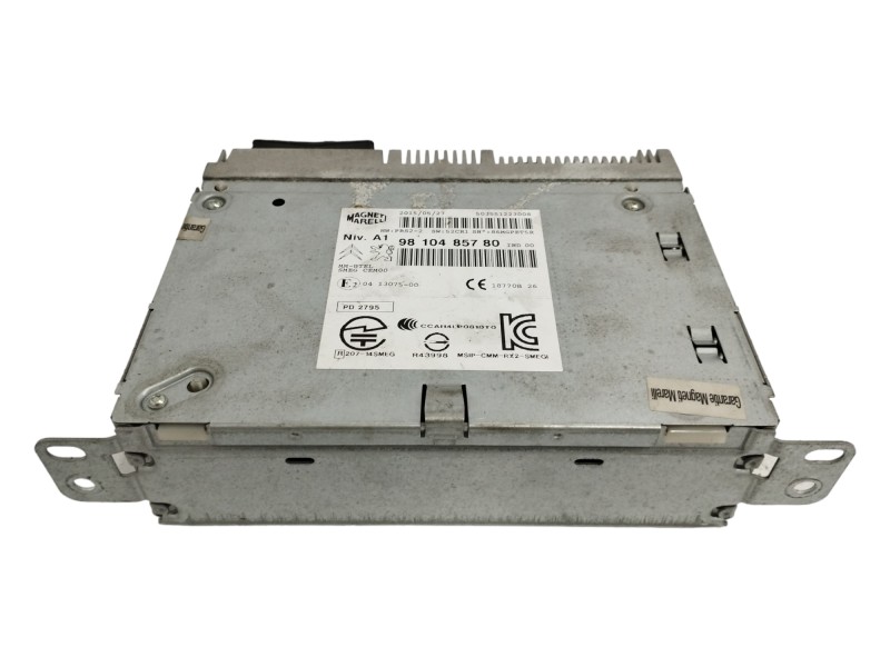 Recambio de sistema audio / radio cd para citroën c4 picasso 1.6 blue-hdi fap referencia OEM IAM 9810485780  