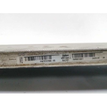 Recambio de radiador agua para citroën c4 picasso 1.2 12v e-thp referencia OEM IAM 9675747980  