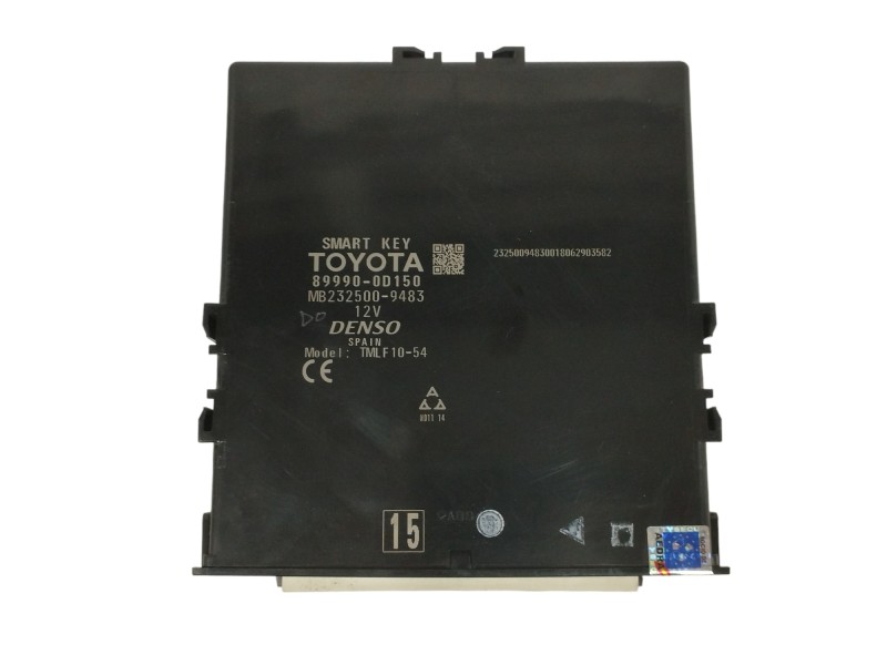 Recambio de modulo electronico para toyota yaris 1.5 16v cat (híbrido) referencia OEM IAM 899900D150 MB2325009483 