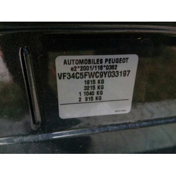 peugeot 308 del año 2009