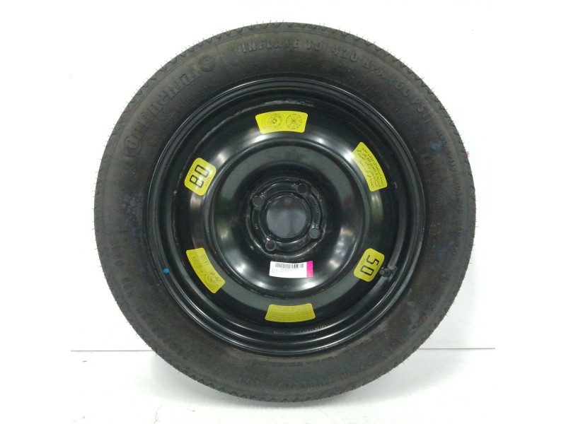 Recambio de neumatico repuesto para peugeot 308 1.6 16v referencia OEM IAM 9675355980 3.5JX16ET10 4H 4X110