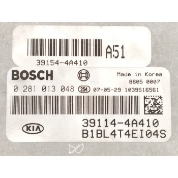 Recambio de centralita motor uce para kia sorento 2.5 crdi referencia OEM IAM 391544A410 0281013048 