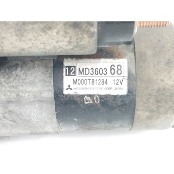 Recambio de motor arranque para mitsubishi montero pinin (h60/h70) 1.8 cat referencia OEM IAM MD360368 M000T81284 