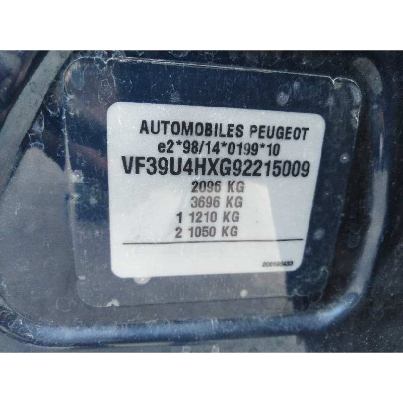 PEUGEOT 607 (9D, 9U) 2005