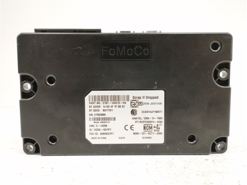 Recambio de modulo electronico para ford focus lim. 1.0 ecoboost cat referencia OEM IAM E1BT14D212HA  