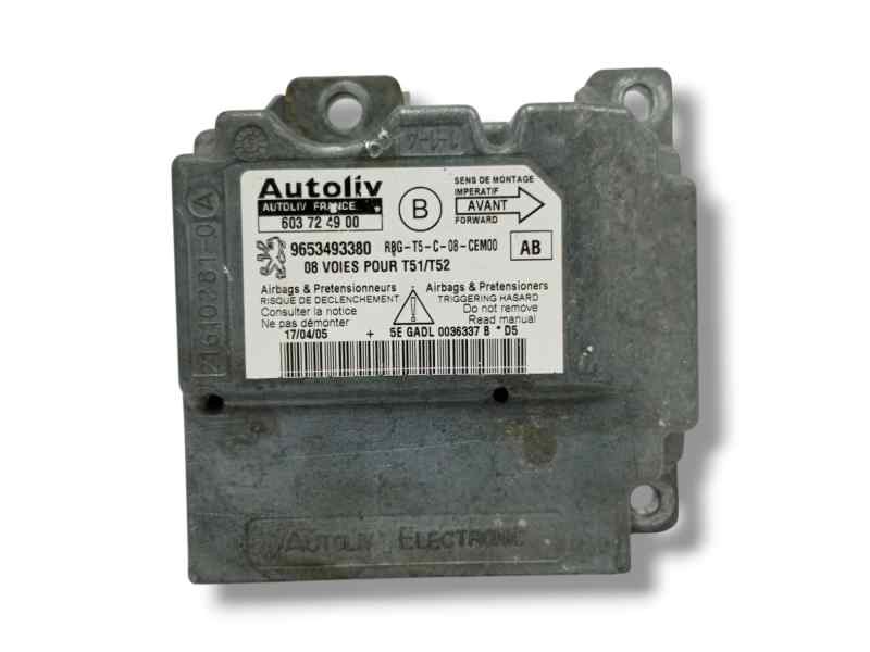 Recambio de centralita airbag para peugeot 307 (s1) 1.6 16v hdi referencia OEM IAM 9653493380 603724900 