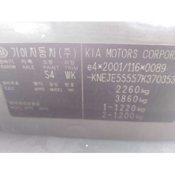 kia sportage del año 2007