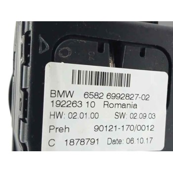 Recambio de mando multifuncion para bmw serie 3 gran turismo (f34) 2.0 16v turbodiesel referencia OEM IAM 65826992827 IDRIVE 
