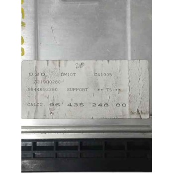 Recambio de centralita motor uce para peugeot 307 (s1) 2.0 hdi cat referencia OEM IAM 9643524880 0281010747 