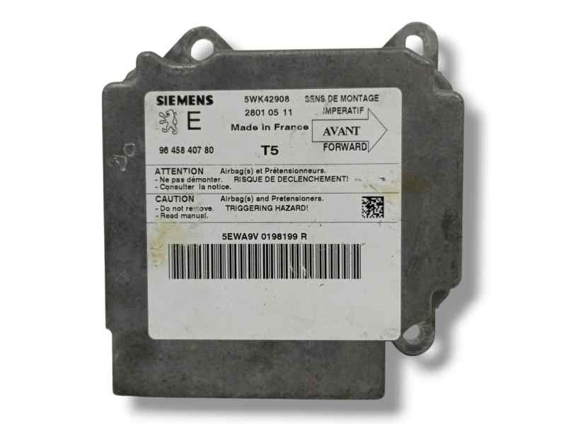 Recambio de centralita airbag para peugeot 307 (s1) 2.0 hdi cat referencia OEM IAM 9645840780  