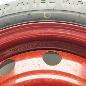 Recambio de neumatico repuesto para hyundai elantra (ad)(2016) 1.6 cat referencia OEM IAM 529102H910  5H 5X115