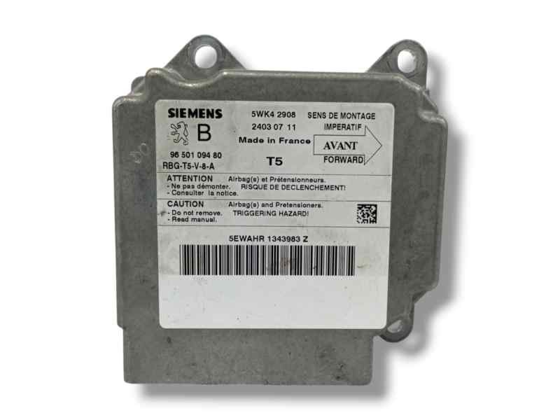 Recambio de centralita airbag para peugeot 307 (s1) 2.0 hdi cat referencia OEM IAM 9650109480 5WK42908 